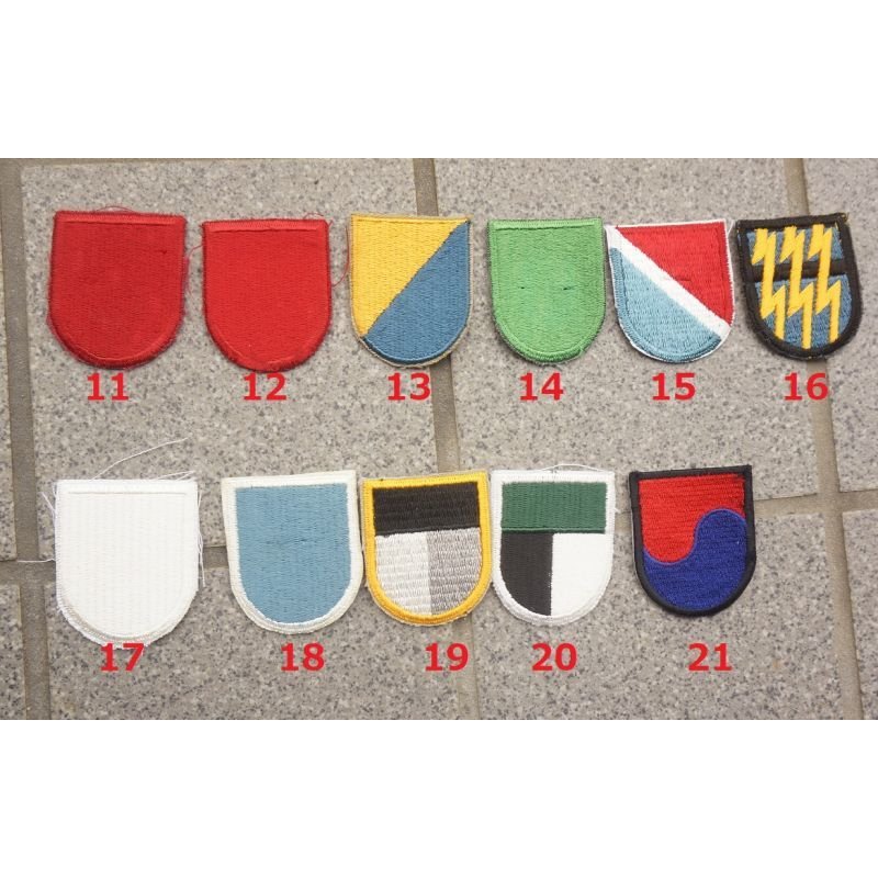 画像3: 米軍 米陸軍特殊部隊ベレー章カットエッジタイプ各種