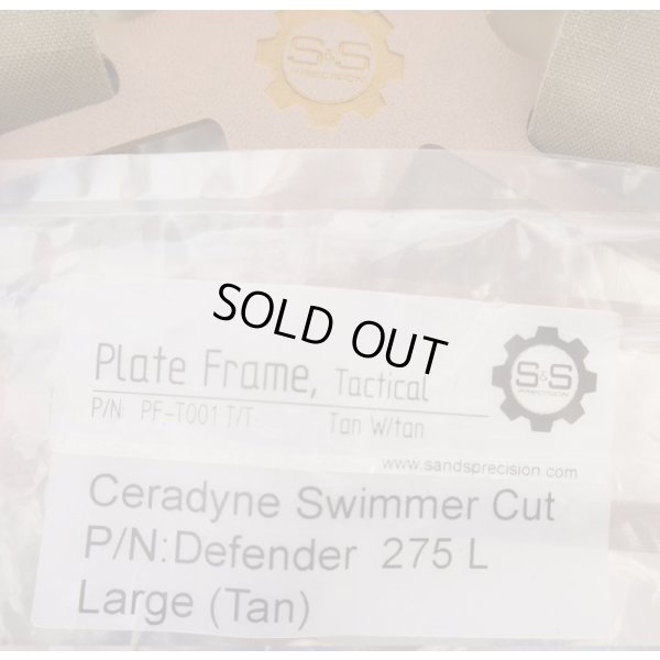 画像4: S&Sプレートフレーム タンLARGE新品