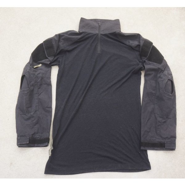 画像1: 米法執行機関放出? Crye Gen2 Army Customコンバットシャツ黒LARGE-LONG