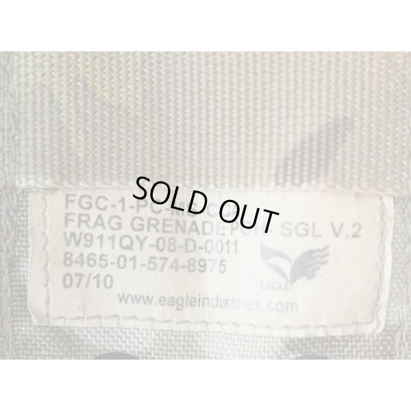 画像3: 米軍イーグルSOFLCSハンドグレネードポーチMULTICAM迷彩