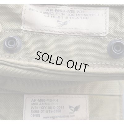 画像4: 米軍イーグルSFLCS M60ポーチ カーキ新品