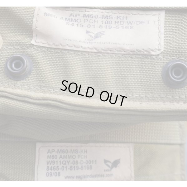 画像4: 米軍イーグルSFLCS M60ポーチ カーキ新品
