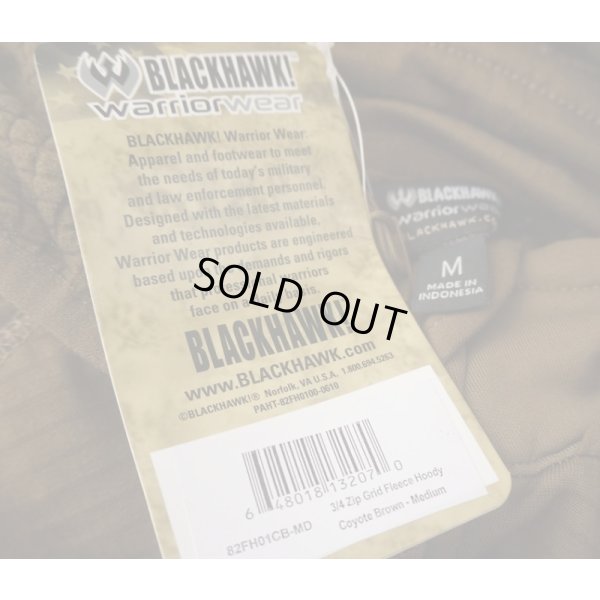 画像3: ブラックホーク フード付きグリッドフリースCB(コヨーテブラウン)MEDIUM新品(廃版品)