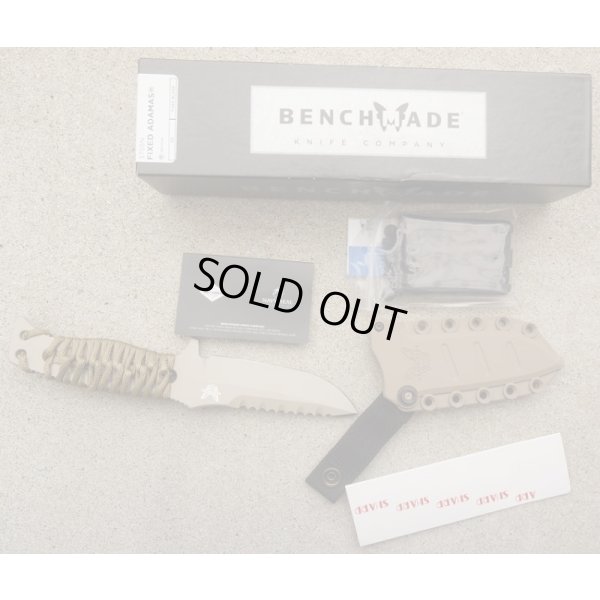 画像2: 米軍放出ベンチメイド375SNフィックスドアダマス コンバットナイフ タン新品