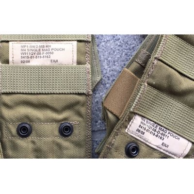 画像4: 米軍イーグルSFLCSシングルマガジンポーチ カーキ新品