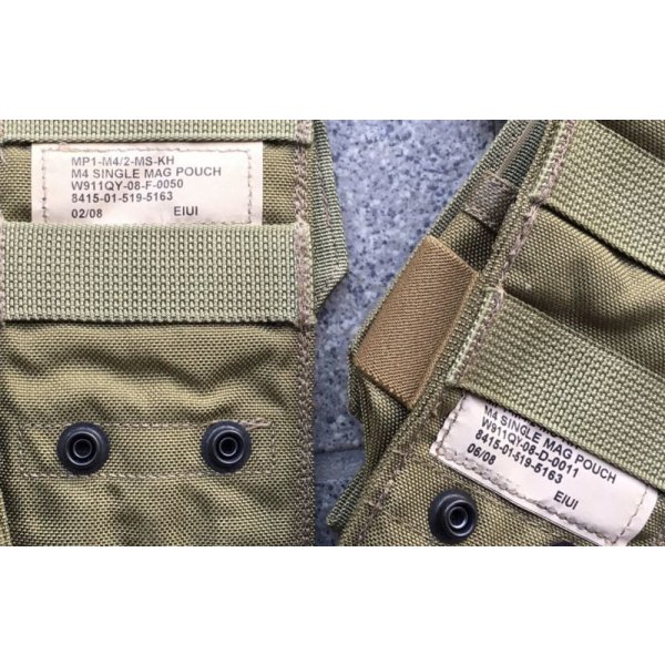 画像4: 米軍イーグルSFLCSシングルマガジンポーチ カーキ新品