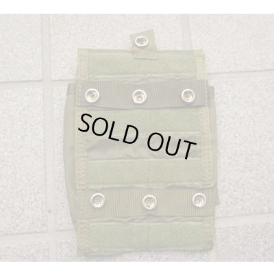 画像2: 米軍QRVタクティカルベスト用ダブルマガジンポーチOD