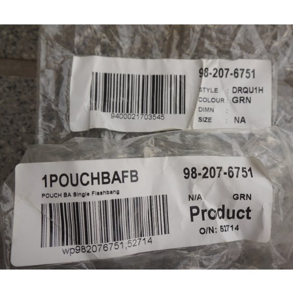 画像4: ニュージーランド軍MSA製NZSAS用パラクレイト型フラッシュバンポーチSG新品