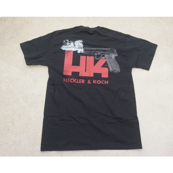 画像2: H&K製HK P30 Tシャツ黒MEDIUM新品