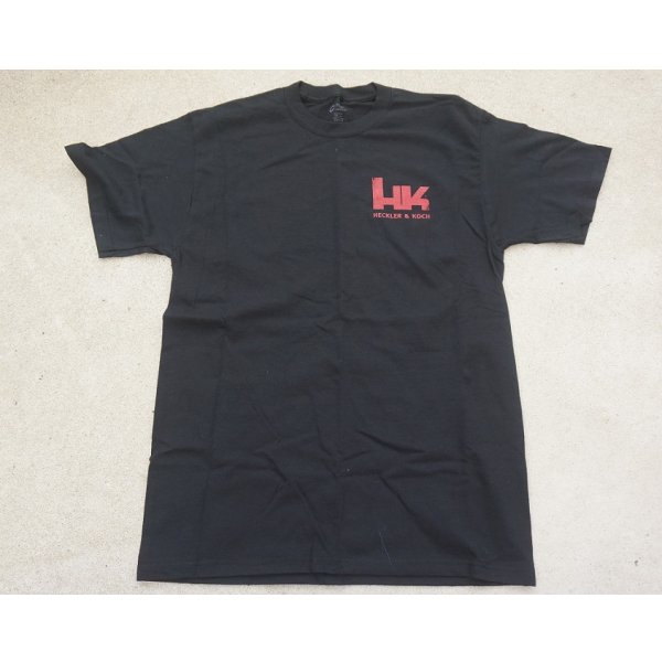 画像1: H&K製HK P30 Tシャツ黒MEDIUM新品