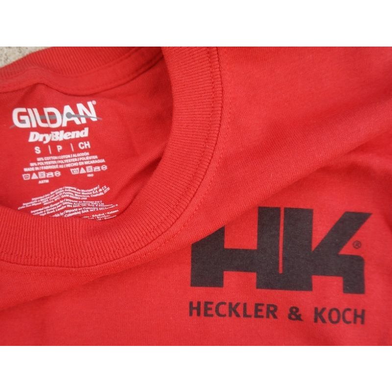 画像3: H&K製HK Tシャツ赤SMALL新品