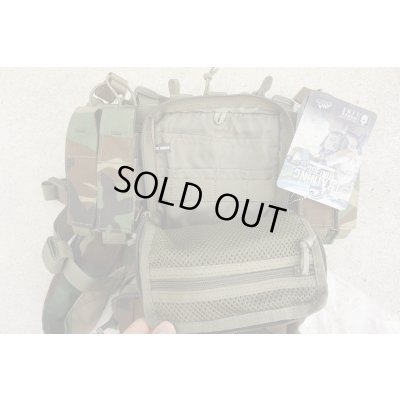 画像5: ヘリコンテックス トレーニングミニチェストリグ ウッドランド迷彩 新品