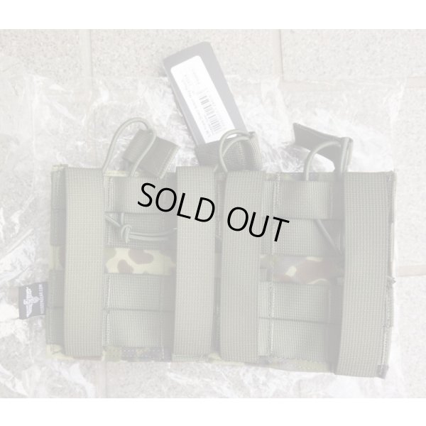 画像2: インベーダーギア トリプルオープントップマガジンポーチ ドイツ連邦軍フレクター迷彩 新品