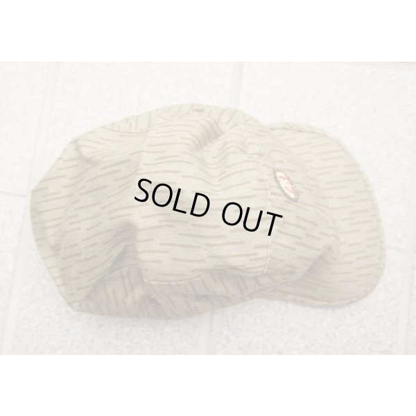 画像2: NVA(東ドイツ軍)UTVレインドロップ迷彩キャップMEDIUM/LARGE寸新品