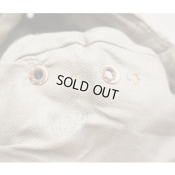 画像5: NVA(東ドイツ軍)UTVレインドロップ迷彩キャップMEDIUM/LARGE寸新品