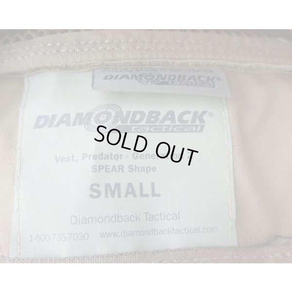 画像4: ダイヤモンドバックRBVP(プレデター)Gen2ボディアーマーCB(コヨーテブラウン)SMALL新品