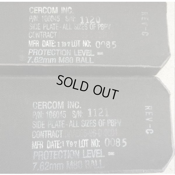 画像3: 米軍AWS PBPV用サイドプレート2枚セット