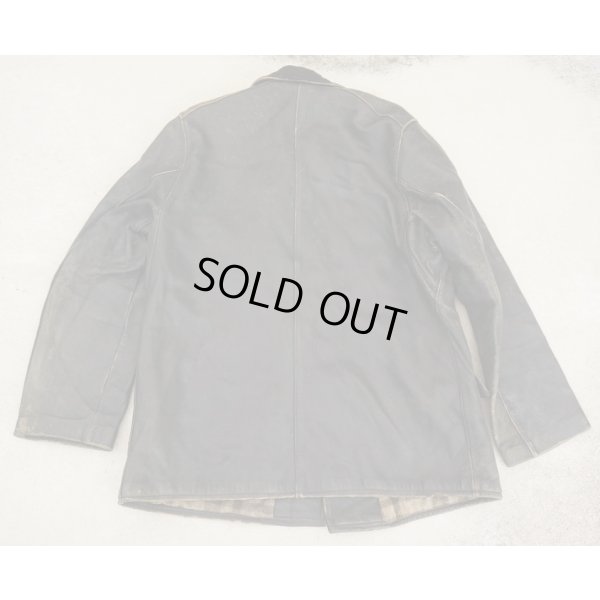 画像2: フランス消防士革製ジャケット