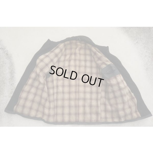 画像3: フランス消防士革製ジャケット襟章付き