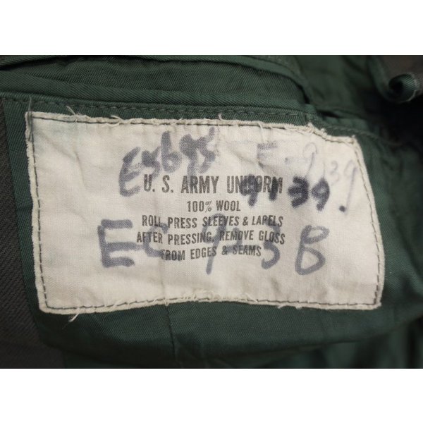 画像4: 米軍ベトナム戦争AG-44兵・下士官用制服ジャケット42S