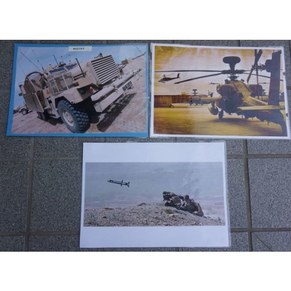 画像1: 英軍放出イベント用展示写真3枚セット