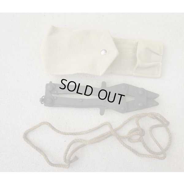 画像1: 英軍ワイヤカッター P08ポーチ・ロープ付き 新品