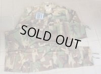 ペルー軍 陸軍特殊部隊ウッドランド迷彩BDU上下セットLARGE