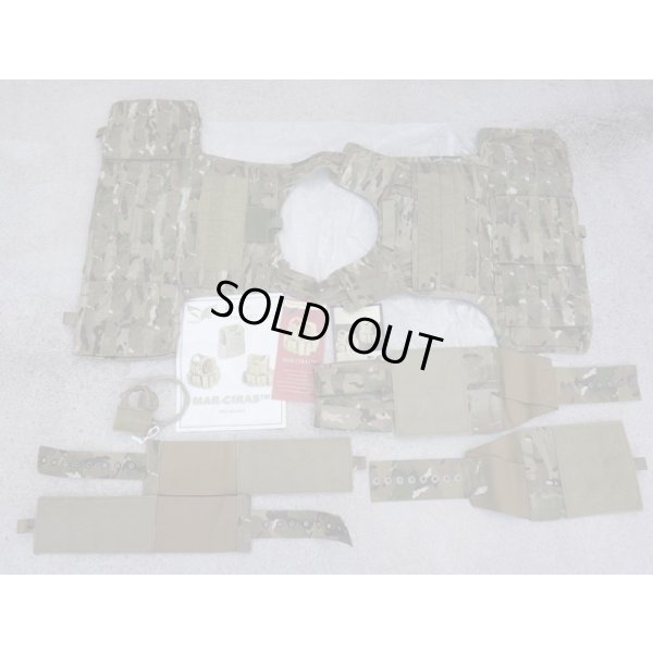 画像1: イーグルLE仕様MAR CIRASボディアーマーMULTICAM迷彩MEDIUM新品