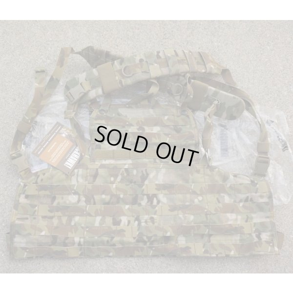 画像1: ブラックホーク ライトウェイトコマンドリーコンチェストハーネスMULTICAM迷彩 新品