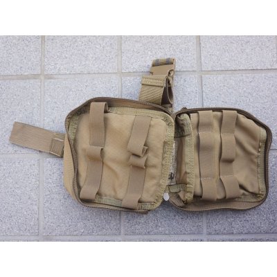 画像3: 米軍JBC LBT-2648Bメディカルポーチ(レッグポーチとしてもMOLLEポーチとしても使用可)CB(コヨーテブラウン)新品