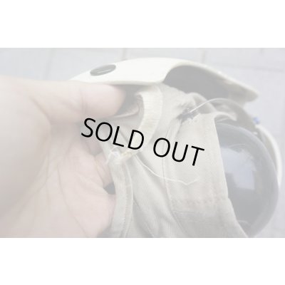 画像9: 米軍 米海軍デッキクルーヘルメット白7 1/2