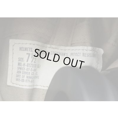 画像8: 米軍 米海軍デッキクルーヘルメット白7 1/2