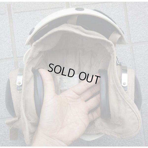 画像4: 米軍 米海軍デッキクルーヘルメット白7 1/2