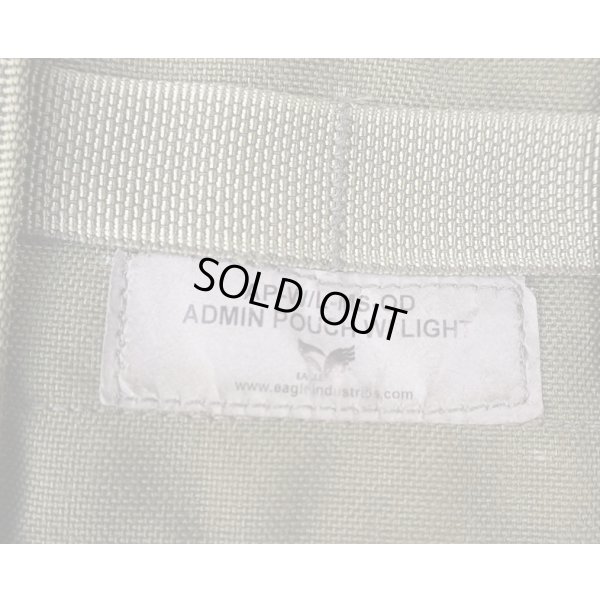 画像3: イーグル フラッシュライトポーチ付きアドミンポーチOD塗装済み