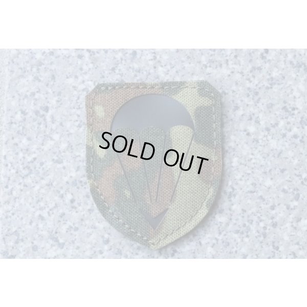 画像1: レーザーパッチ製ドイツ連邦軍 空挺部隊パッチ フレクター迷彩(フレック迷彩)新品