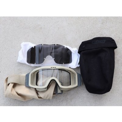 画像1: 米軍ESS NVGバリスティックゴーグル タン