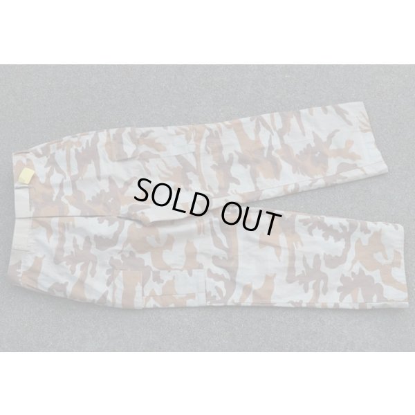 画像1: 韓国軍ザイトン部隊デザート迷彩パンツ