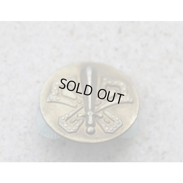 画像1: 韓国軍 韓国陸軍 製服用金属製歩兵科兵科章