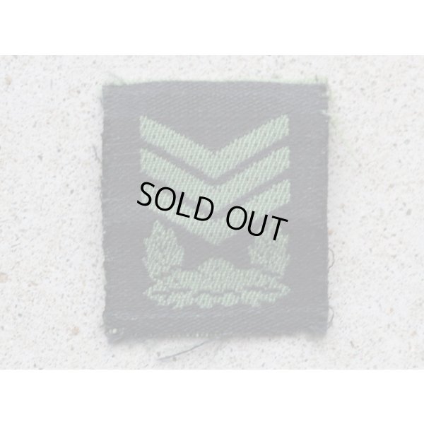 画像2: 韓国軍 韓国陸軍 帽子用サブデュード上士(曹長)階級章