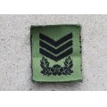 韓国軍 韓国陸軍 帽子用サブデュード上士(曹長)階級章