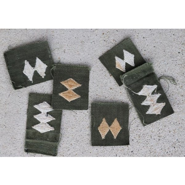 画像2: 韓国軍 韓国陸軍ベトナム戦争型 尉官階級章各種