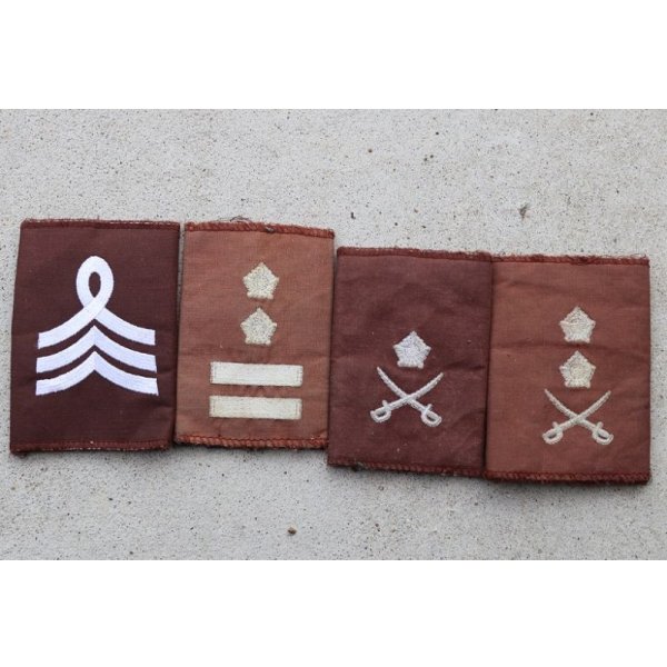 画像1: アフガニスタン民主共和国軍 階級章 各種