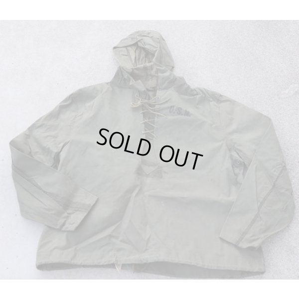 画像1: 第二次世界大戦 米軍 米海軍N-2レインパーカーMEDIUM