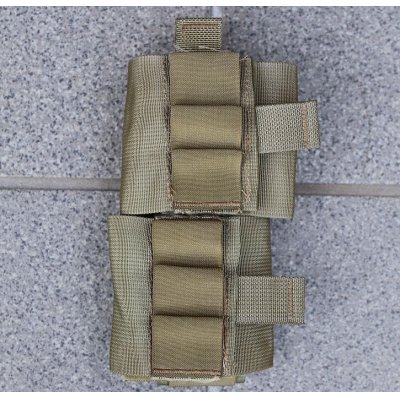 画像1: 米軍アライドSFLCS 19発用ショットシェルポーチ カーキ新品