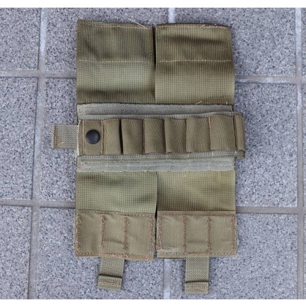 画像4: 米軍アライドSFLCS 19発用ショットシェルポーチ カーキ新品
