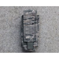 米軍 米空軍放出GCS製? DF-LCSフラッシュライトポーチ デジタルタイガー迷彩(ABU迷彩)新品