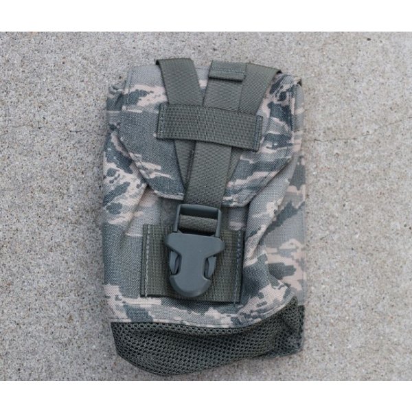 画像1: 米軍 米空軍放出GCS製? DF-LCSキャンティーンポーチ デジタルタイガー迷彩(ABU迷彩)新品