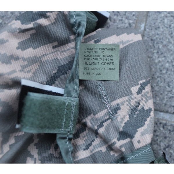 画像3: 米軍 米空軍放出GCS製ヘルメットカバー デジタルタイガー迷彩(ABU迷彩)新品