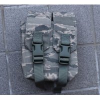 米軍 米空軍放出GCS製? DF-LCS 200rd SAWポーチ デジタルタイガー迷彩(ABU迷彩)新品