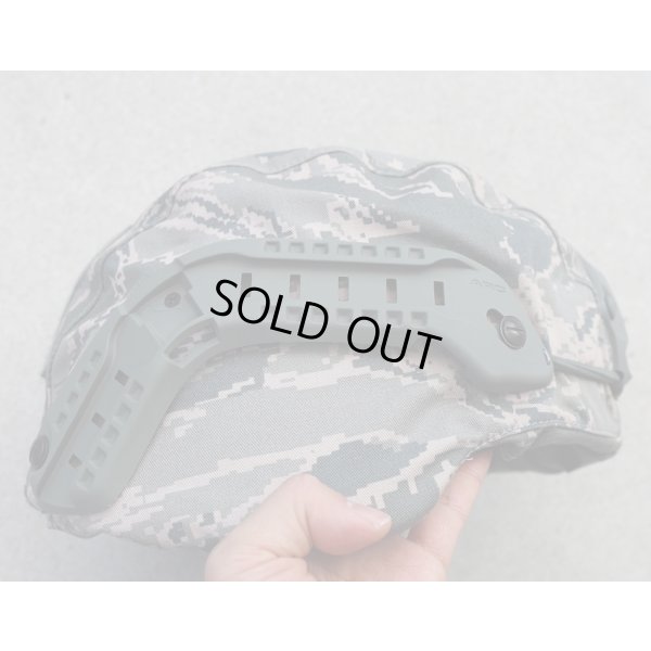 画像2: 米軍放出GENTEX製MCHCヘルメットカバーOPS-CORE製ナイトビジョンマウント・レール付きデジタルタイガー迷彩(ABU迷彩)LARGE新品